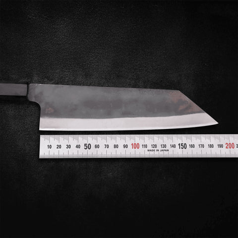Bunka Blue Steel #1 Kurouchi Ebony Handle 190mm - Kasumi Japan