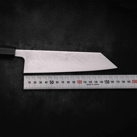 Bunka SLD Wave Nickel Damascus 170mm - Kasumi Japan