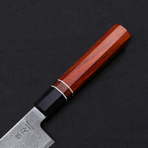 Petty Damascus VG10 Ebony Wood Handle