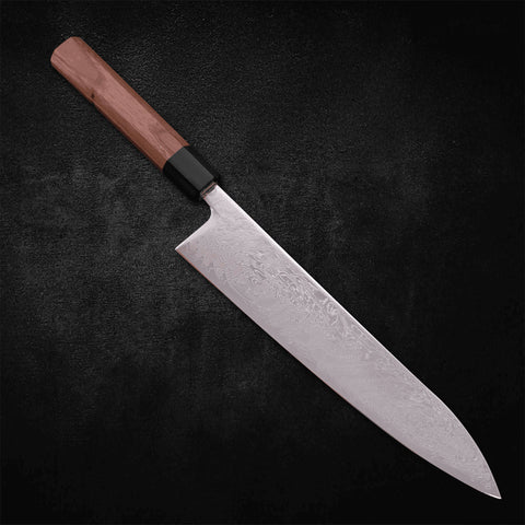 Gyuto SLD Wave Nickel Damascus 240mm - Kasumi Japan