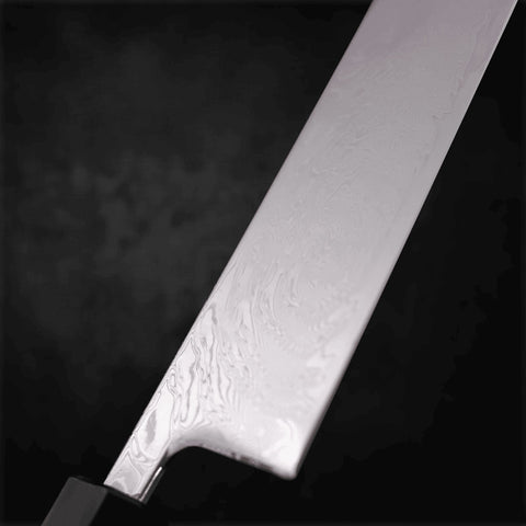 Gyuto SLD Wave Nickel Damascus 240mm - Kasumi Japan