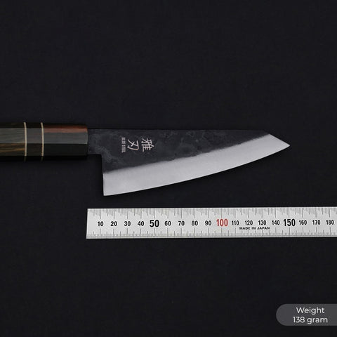 Honesuki Blue Steel Ebony Wood Handle 150mm/5.9in