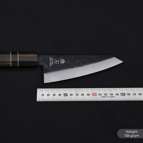Honesuki Blue Steel Ebony Wood Handle