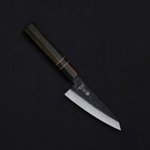 Honesuki Blue Steel Ebony Wood Handle