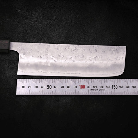NakiriSilverSteel_3Nashiji165mm7 - Kasumi Japan