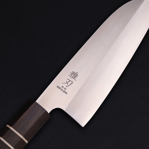 Santoku VG-10 Ebony Wood Handle 170mm Custom