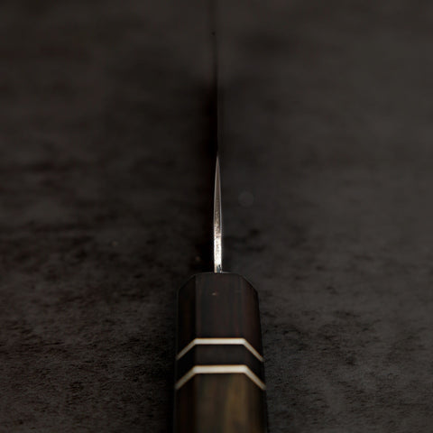 Nakiri Blue Steel Ebony Wood Handle 180mm