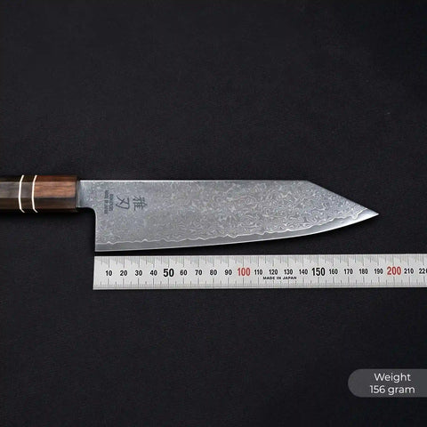 Bunka Damascus VG10 Ebony Wood Handle