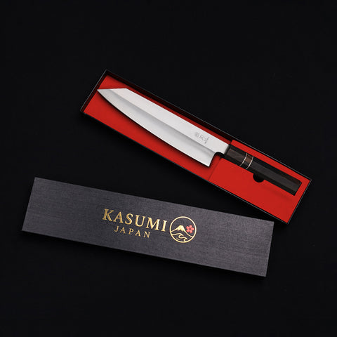 3-Piece VG-10 Ebony Wood Handle Knife Set