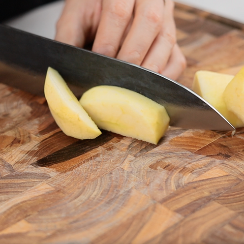 Gyuto Blue Steel Ebony Wood Handle 165mm
