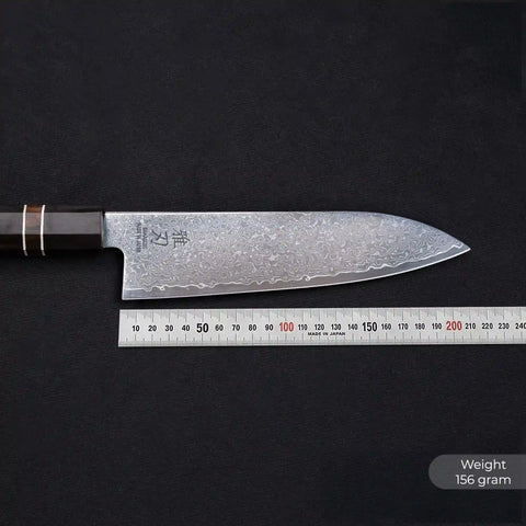 Gyuto Damascus VG10 Ebony Wood Handle