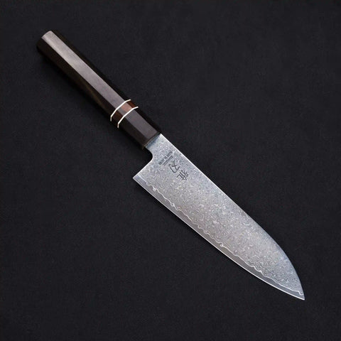 Gyuto Damascus VG10 Ebony Wood Handle