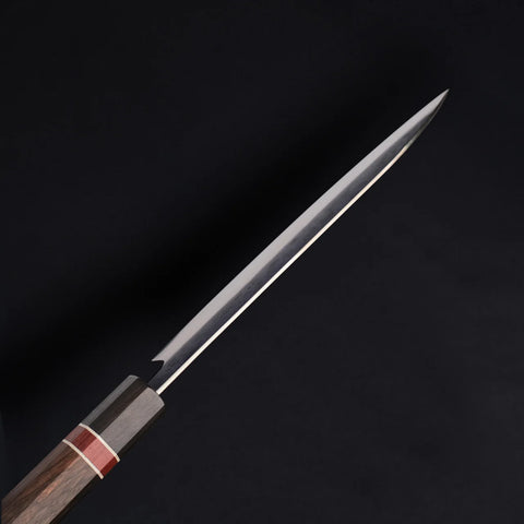 Gyuto Blue Steel Ebony Wood Handle + Whetstone