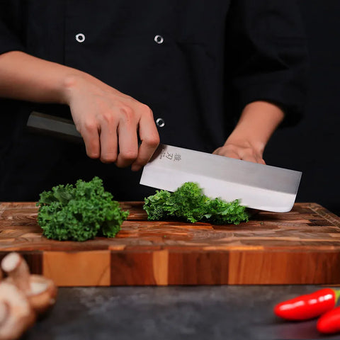 3-Piece VG-10 Ebony Wood Handle Knife Set