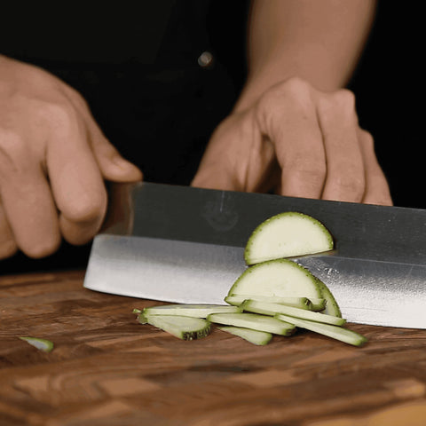 Nakiri VG-10 Ebony Wood Handle 180mm