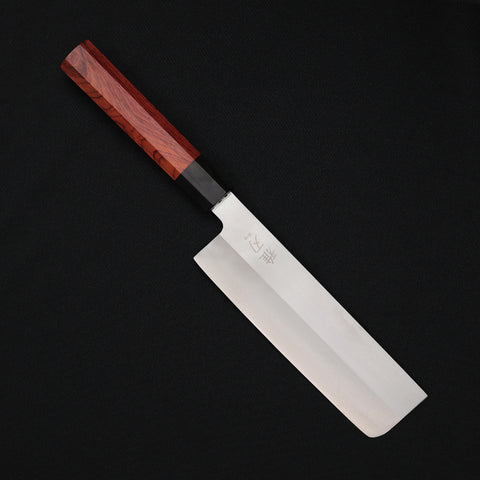 Nakiri Knife – Red Ebony VG-10 Series 180mm/7in