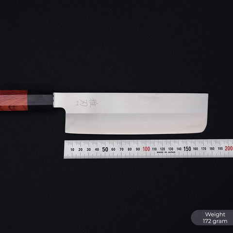 Nakiri Knife – Red Ebony VG-10 Series 180mm/7in