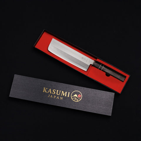 Nakiri VG-10 Ebony Wood Handle 180mm Custom
