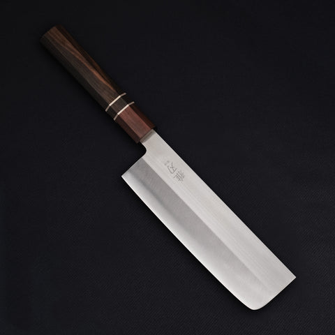 Nakiri VG-10 Ebony Wood Handle 180mm/7in