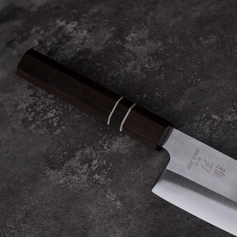 3-Piece VG-10 Ebony Wood Handle Knife Set Custom