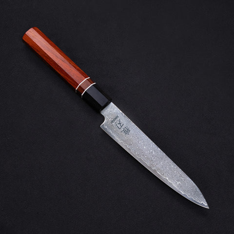 Petty Damascus VG10 Ebony Wood Handle