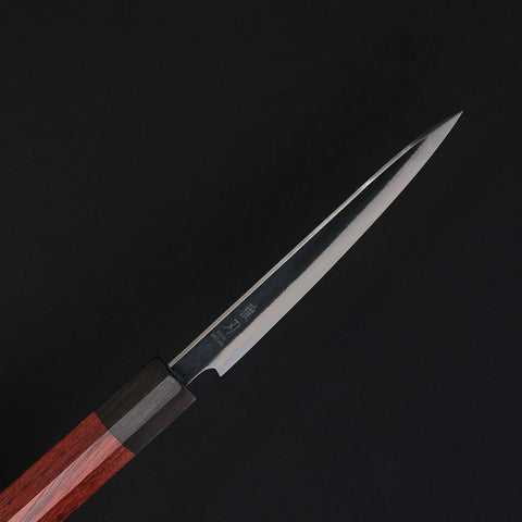 Petty Blue Steel Red Ebony Wood Handle 140mm/5.5in