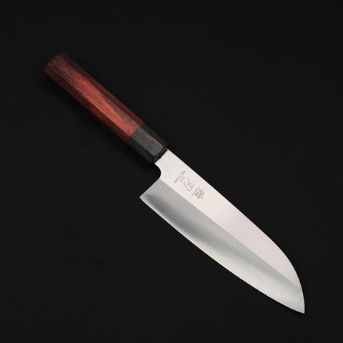 Santoku VG-10 Red Ebony Wood Handle 170mm/6.7in