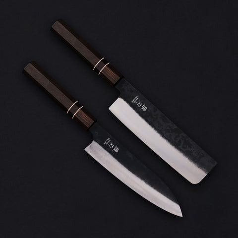 2‑Piece Everyday Essential Set - Japanese Kitchen Knives (Gyuto + Nakiri)