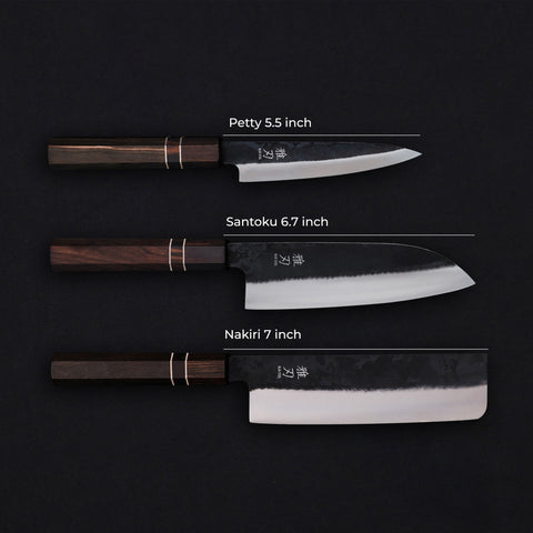 3‑Piece Family Prep Set (Gyuto, Nakiri, Petty)
