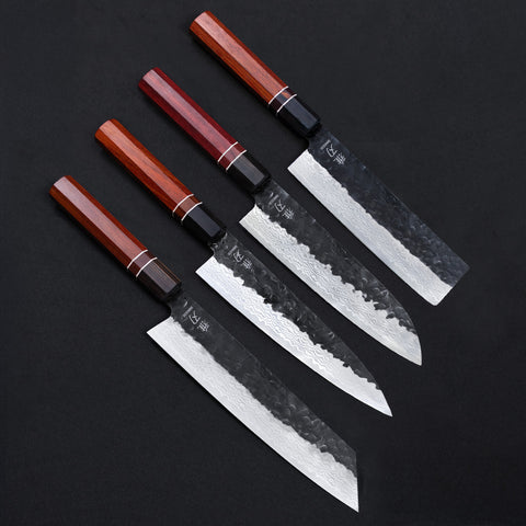 4‑Piece Complete Kitchen Set | Japanese Knife Bundle (Gyuto, Nakiri, Santoku, Bunka)
