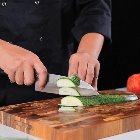 Santoku VG-10 Ebony Wood Handle 170mm